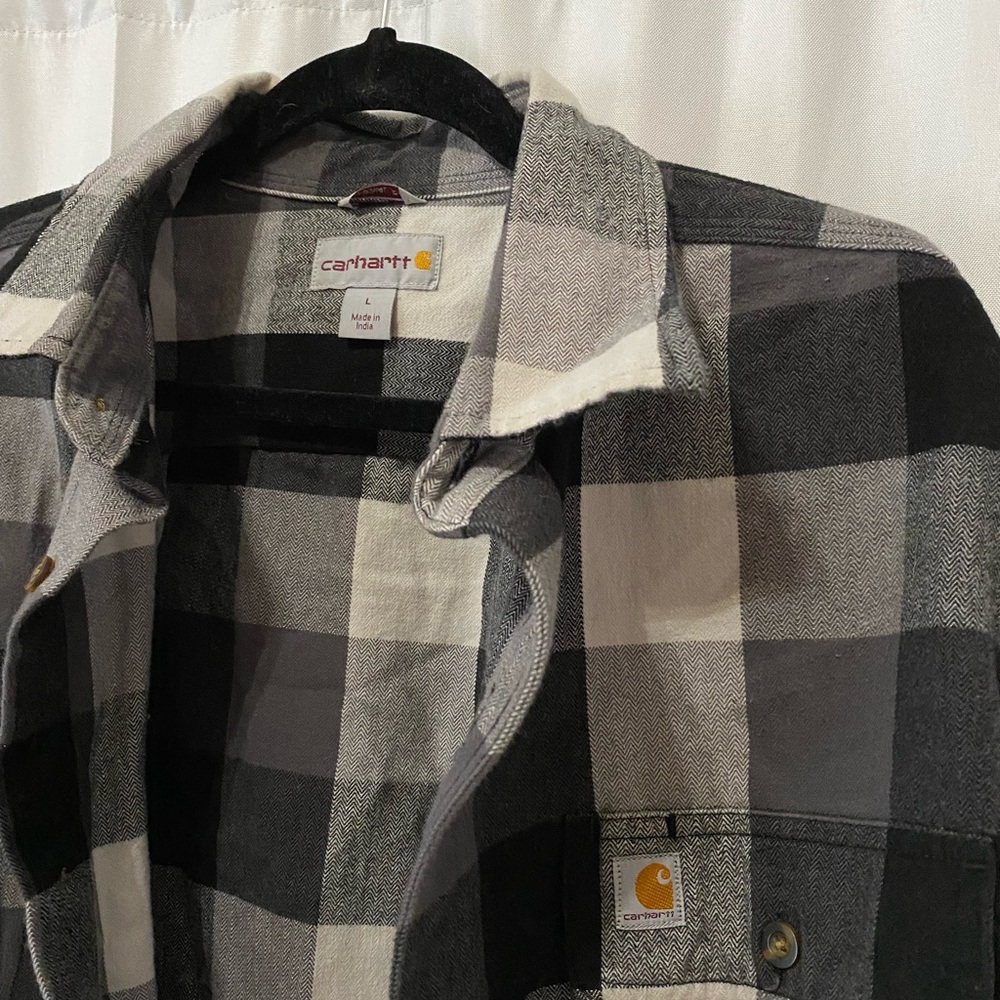 Men’s Carhartt button-up shirt
